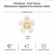 Wholesale Five-Petal Pearl Flower Rhinestone Appliques | Bridal & Summer Fashion |Z042