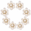 Wholesale Pearl Flower Rhinestones| Apparel & Accessories |Z049