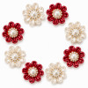 Wholesale Pearl Flower Rhinestones| Apparel & Accessories |Z038