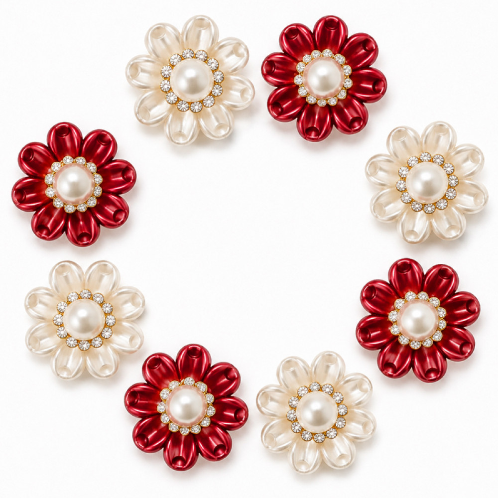 Wholesale Pearl Flower Rhinestones| Apparel & Accessories |Z038