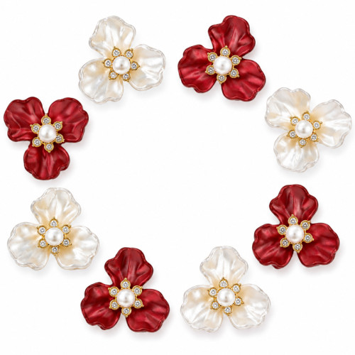 Wholesale Pearl Flower Rhinestones| Apparel & Accessories |Z011