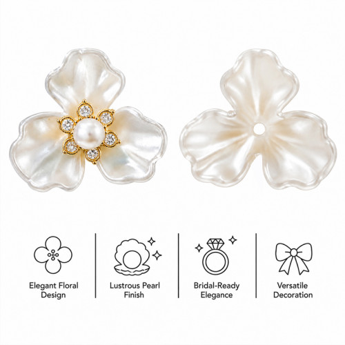 Wholesale Pearl Flower Rhinestones| Apparel & Accessories |Z011