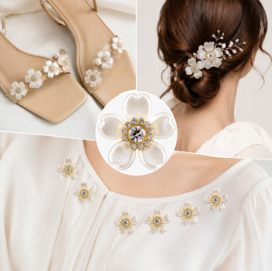 Wholesale Pearl Flower Rhinestones| Apparel & Accessories |Z052
