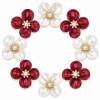 Wholesale Pearl Flower Rhinestones| Apparel & Accessories |Z053