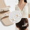 Wholesale Elegant Four-Petal Pearl Flower Rhinestones with Crystal Halo | Bridal & Wedding Fashion |Z053
