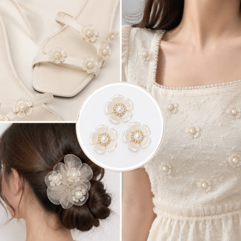 Wholesale Pearl Flower Rhinestones| Apparel & Accessories |Z067