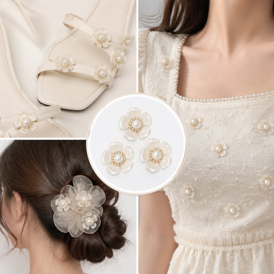 Wholesale Pearl Flower Rhinestones| Apparel & Accessories |Z067