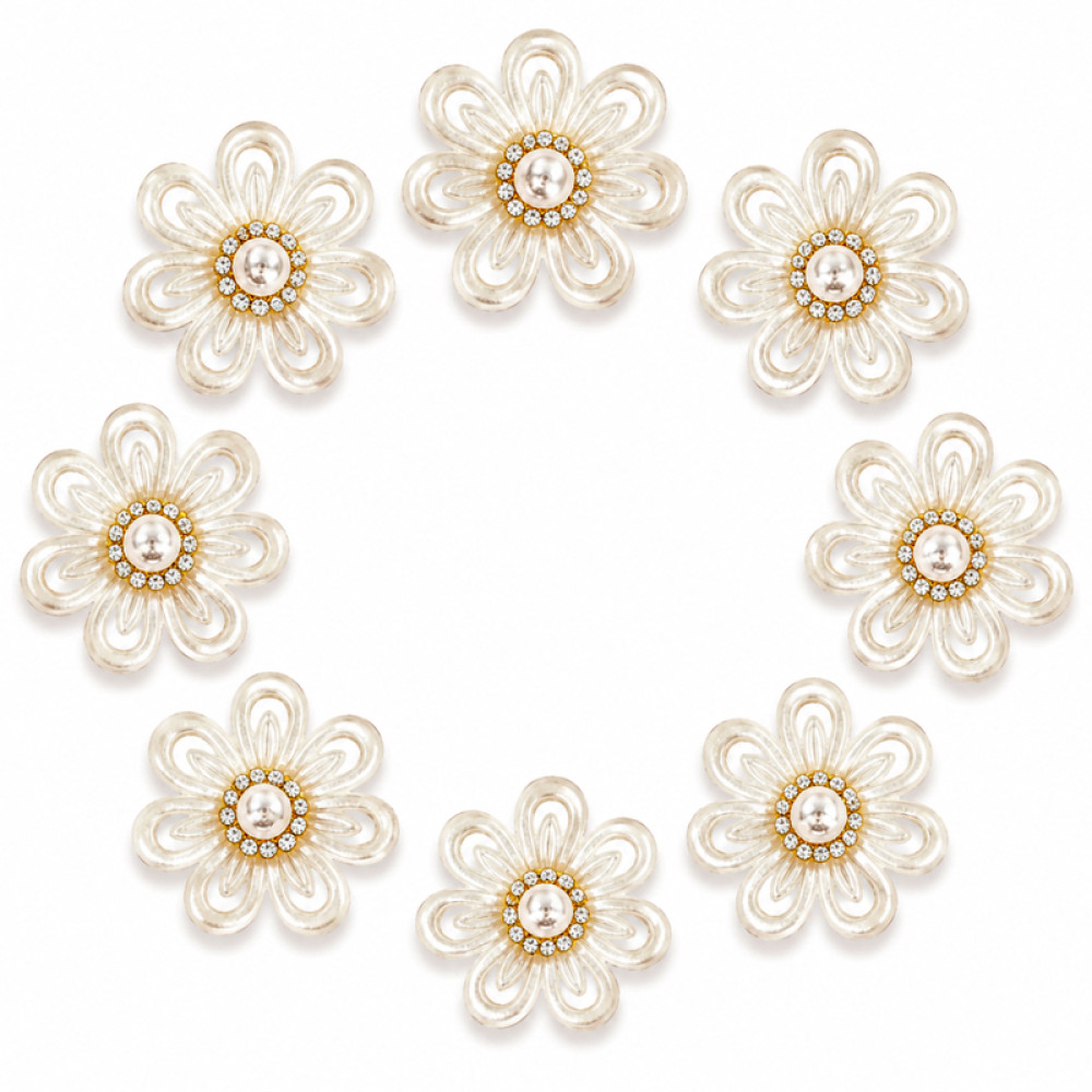 Wholesale Pearl Flower Rhinestones| Apparel & Accessories |Z073