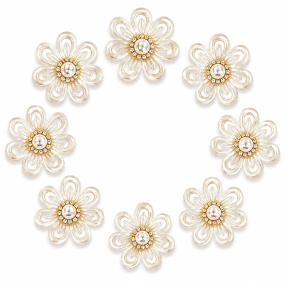 Wholesale Pearl Flower Rhinestones| Apparel & Accessories |Z073