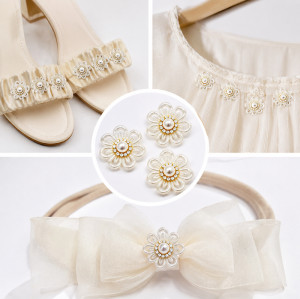 Wholesale Pearl Flower Rhinestones| Apparel & Accessories |Z073