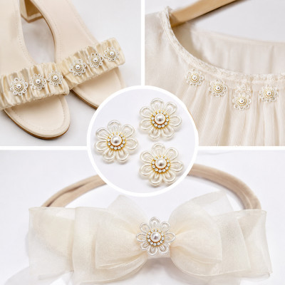 Wholesale Pearl Flower Rhinestones| Apparel & Accessories |Z073