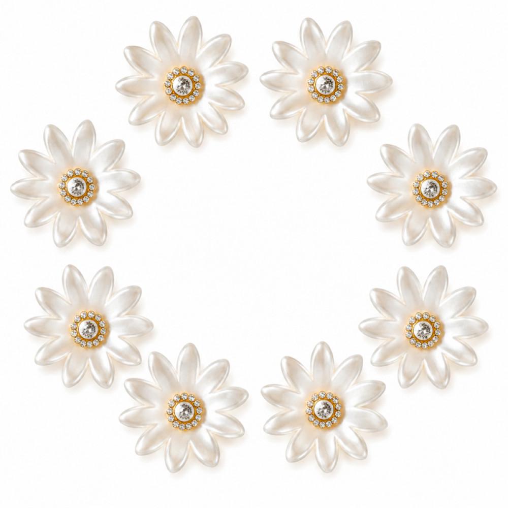 Wholesale Pearl Flower Rhinestones| Apparel & Accessories |Z075