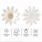Wholesale Pearl Flower Rhinestones| Apparel & Accessories |Z075