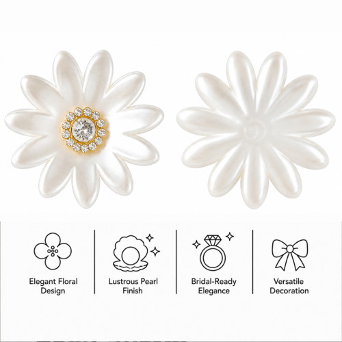Wholesale Pearl Flower Rhinestones| Apparel & Accessories |Z075