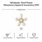 Wholesale Pearl Flower Rhinestones| Apparel & Accessories |Z079