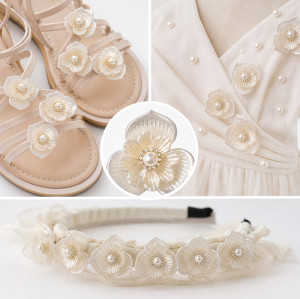 Wholesale Pearl Flower Rhinestones| Apparel & Accessories |Z083