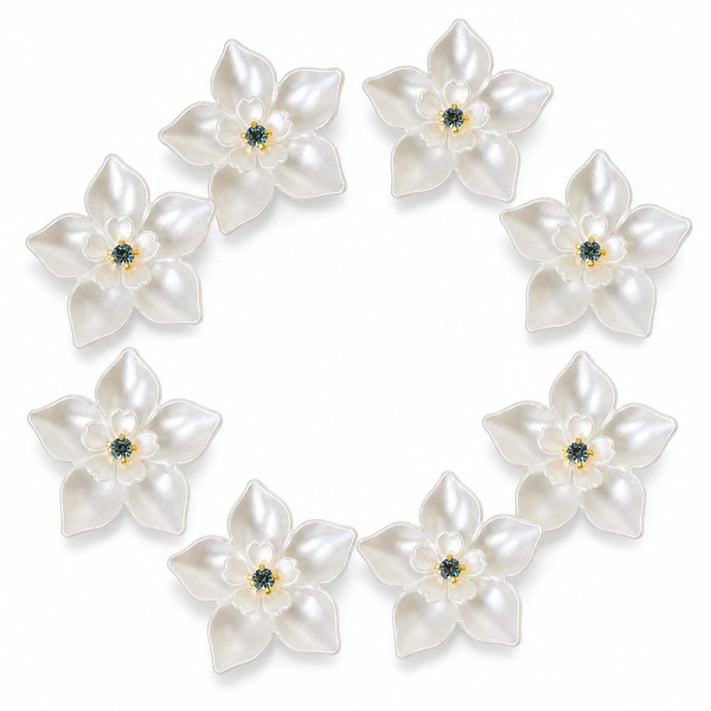 Wholesale Pearl Flower Rhinestones| Apparel & Accessories |Z084