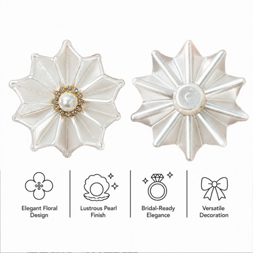 Wholesale Pearl Flower Rhinestones| Apparel & Accessories |Z086