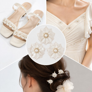 Wholesale Pearl Flower Rhinestones| Apparel & Accessories |Z086
