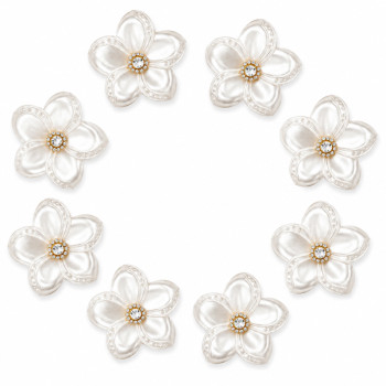 Wholesale Pearl Flower Rhinestones| Apparel & Accessories |Z087