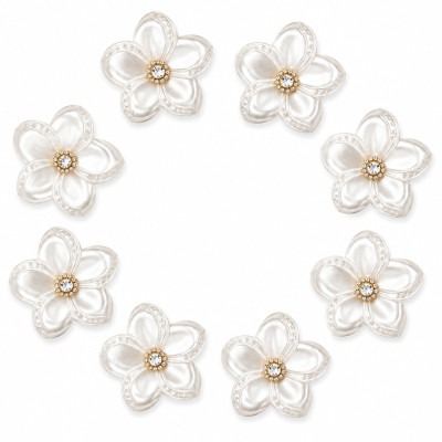 Wholesale Pearl Flower Rhinestones| Apparel & Accessories |Z087