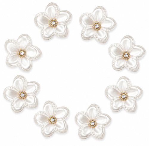 Wholesale Pearl Flower Rhinestones| Apparel & Accessories |Z085