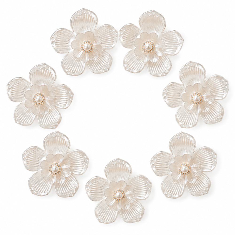 Wholesale Pearl Flower Rhinestones| Apparel & Accessories |Z089