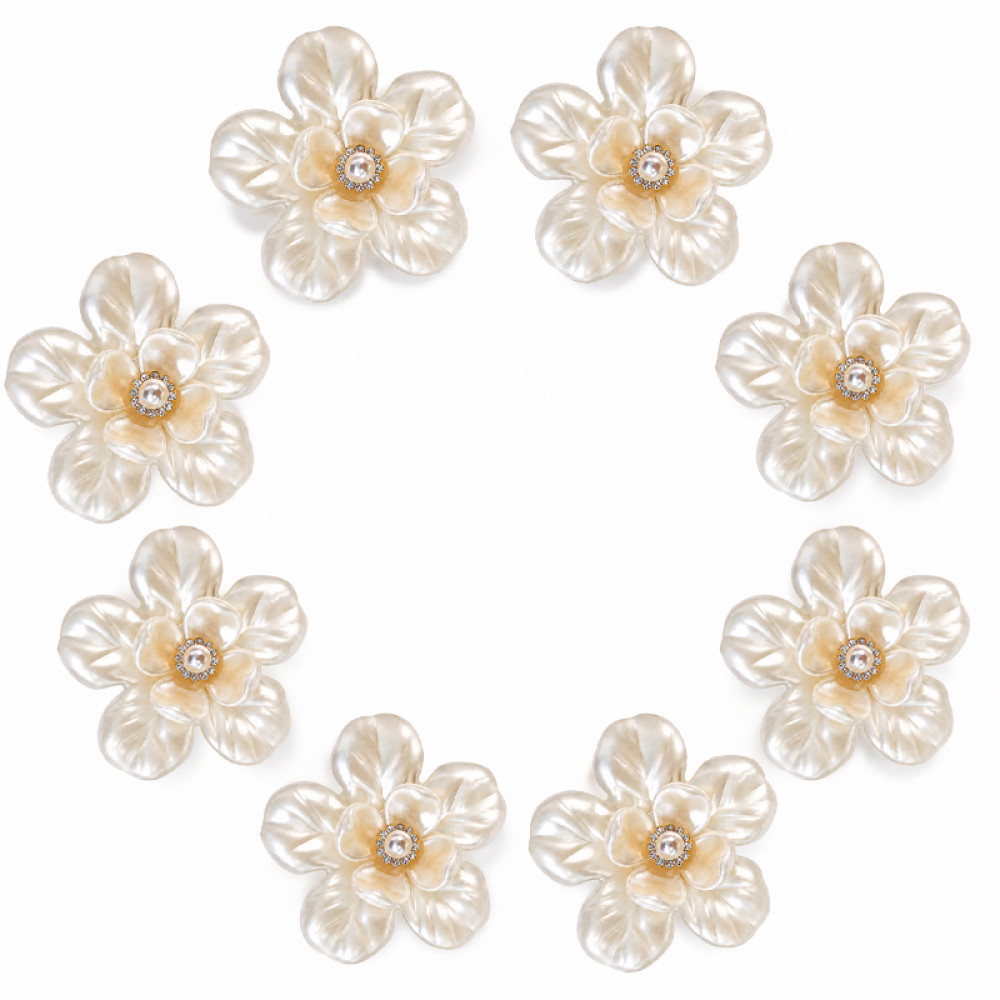 Wholesale Pearl Flower Rhinestones| Apparel & Accessories |Z090