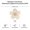 Wholesale Pearl Flower Rhinestones| Apparel & Accessories |Z090