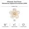 Wholesale Pearl Flower Rhinestones| Apparel & Accessories |Z090