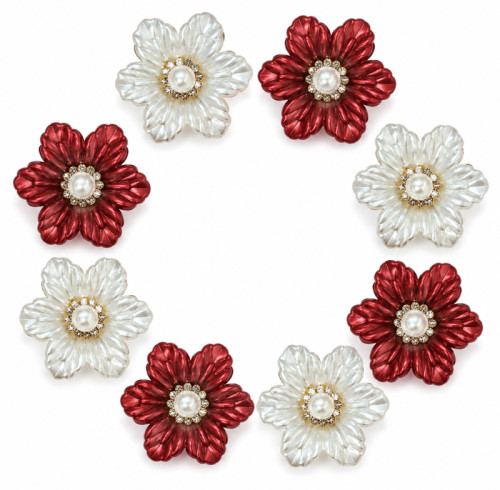Wholesale Pearl Flower Rhinestones| Apparel & Accessories |Z094