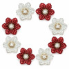 Wholesale Pearl Flower Rhinestones| Apparel & Accessories |Z094