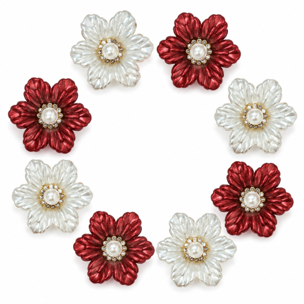 Wholesale Pearl Flower Rhinestones| Apparel & Accessories |Z094