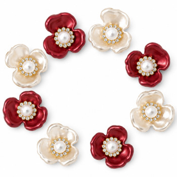 Wholesale Pearl Flower Rhinestones| Apparel & Accessories |Z096