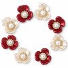 Wholesale Pearl Flower Rhinestones| Apparel & Accessories |Z096