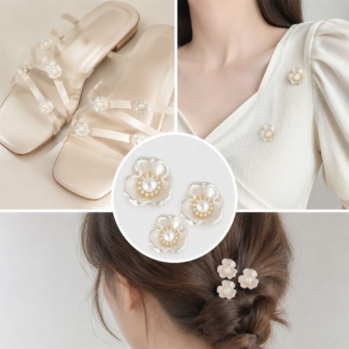 Wholesale Pearl Flower Rhinestones| Apparel & Accessories |Z096