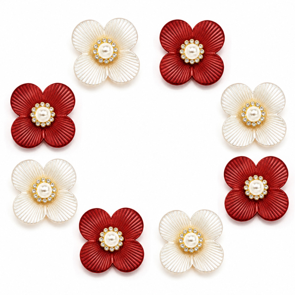 Wholesale Pearl Flower Rhinestones| Apparel & Accessories |Z107