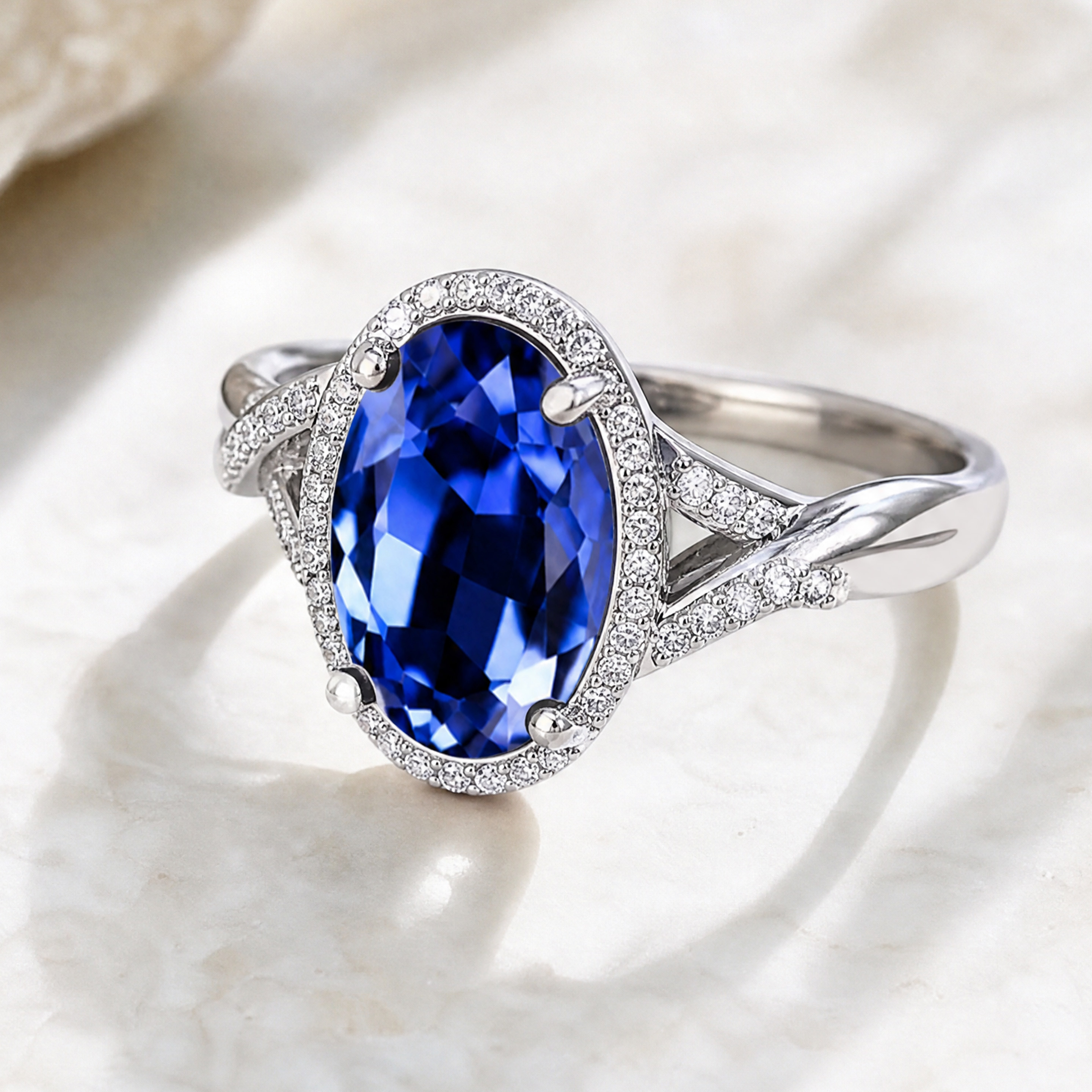 Fashion jewelry brooch enhanced with shaped glass stones