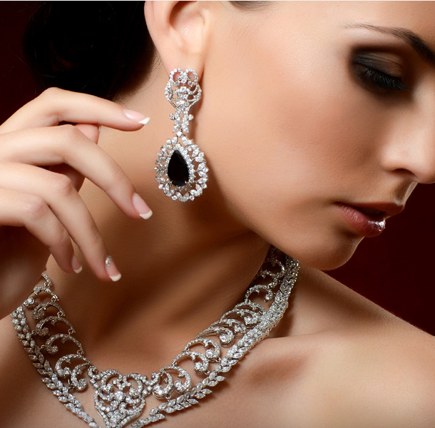 Applications of rhinestones in fashion, jewelry, and design.