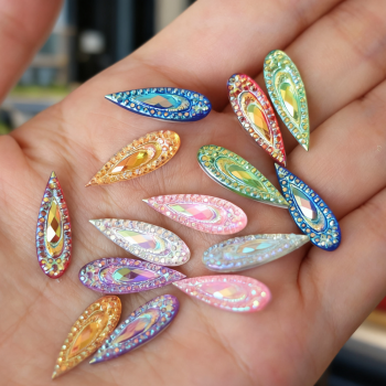 Marquise Flatback Resin Rhinestones | Wholesale Resin Rhinestones | Customized rhinestones | jewelry accessorie