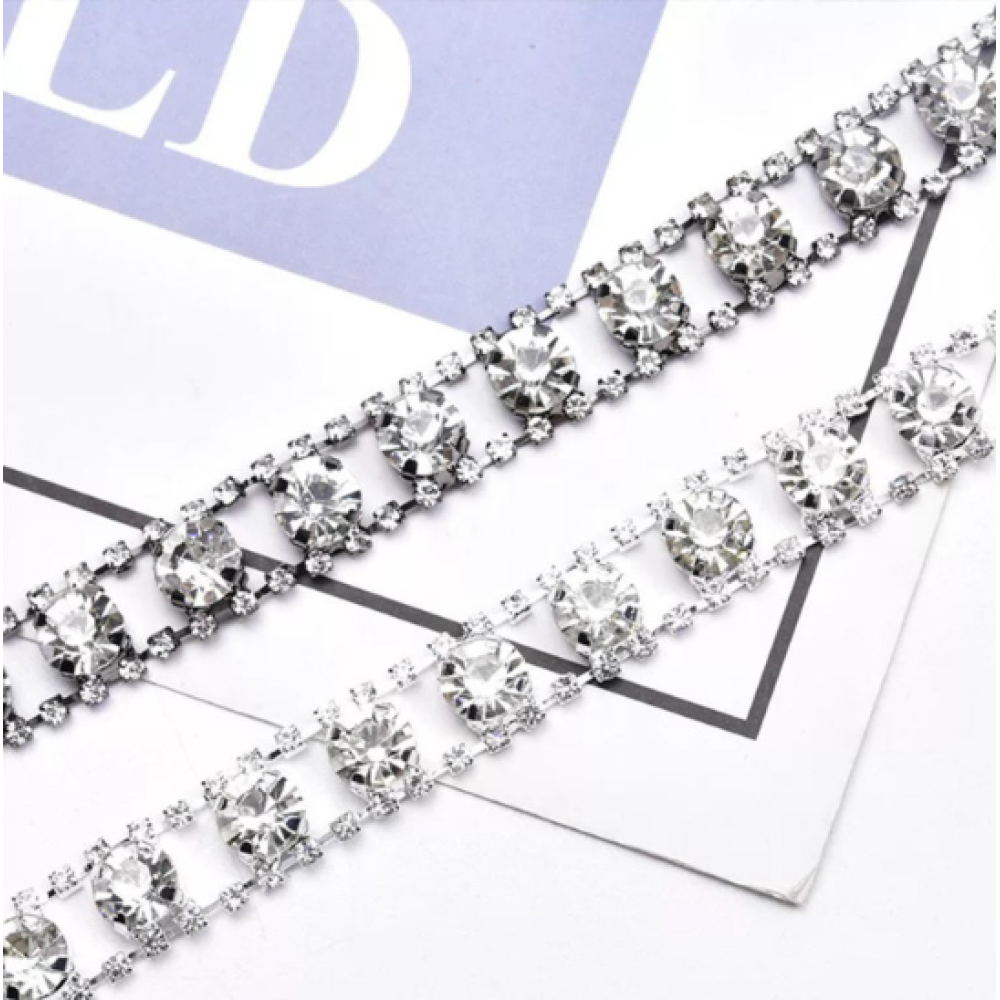 Weld Claw Rhinestone Chain | accessory claw stone | jewelry accessorie | sew on rhinestones Share