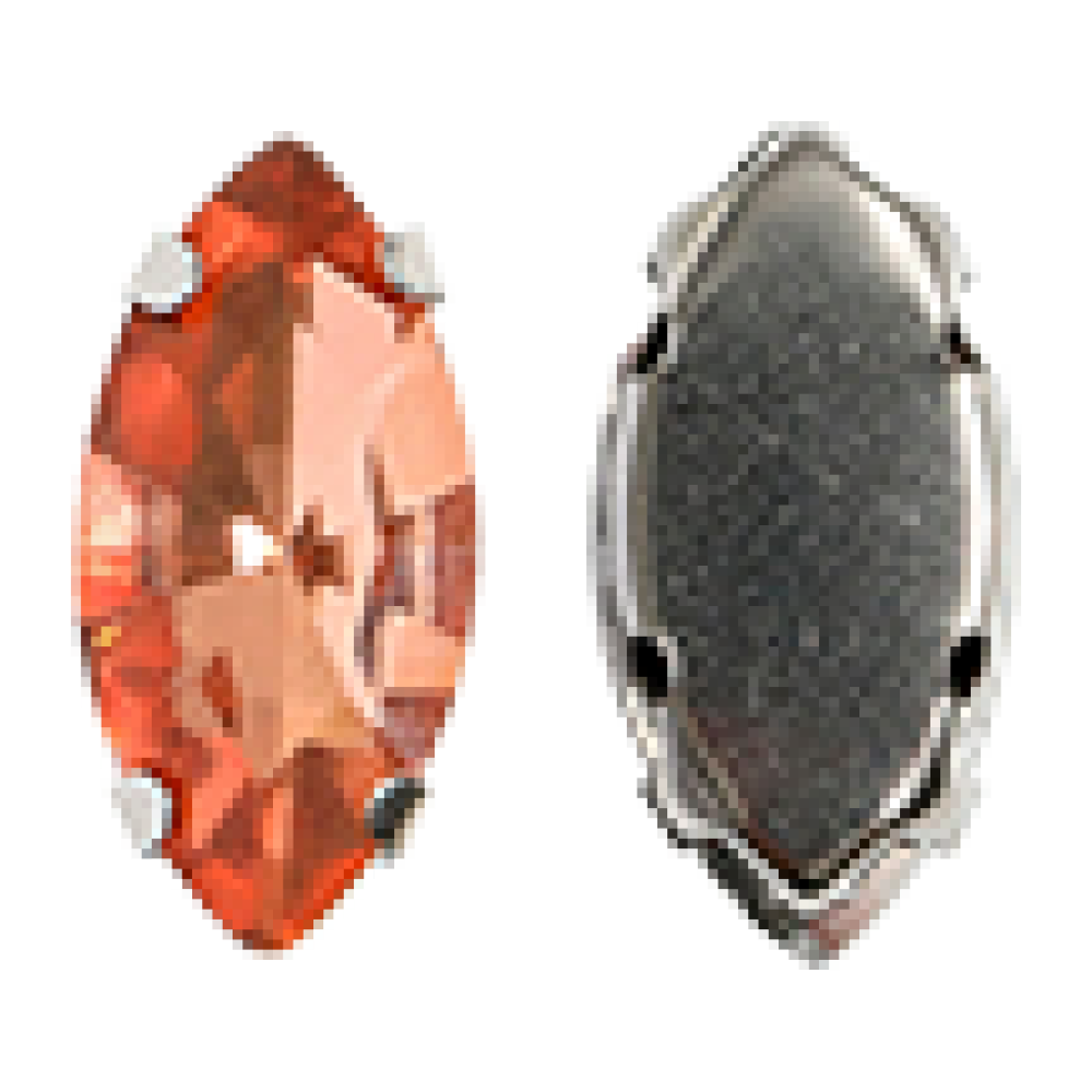 Wholesale Navette Sew-On Glass Claw Rhinestones