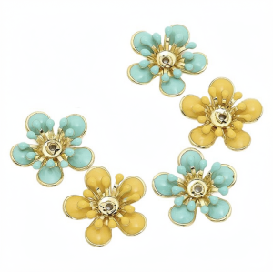 Pearl Flower Claw Rhinestone |jewelry accessorie | pendant pearl | baroque pearl pendant