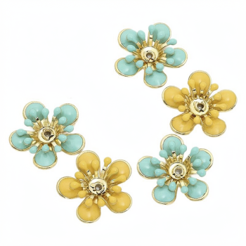 Pearl Flower Claw Rhinestone |jewelry accessorie | pendant pearl | baroque pearl pendant