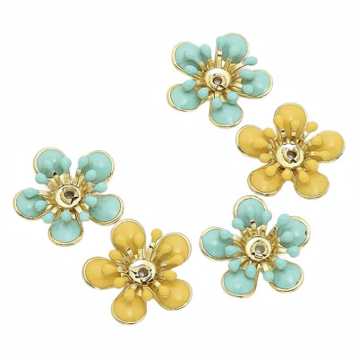 Pearl Flower Claw Rhinestone |jewelry accessorie | pendant pearl | baroque pearl pendant