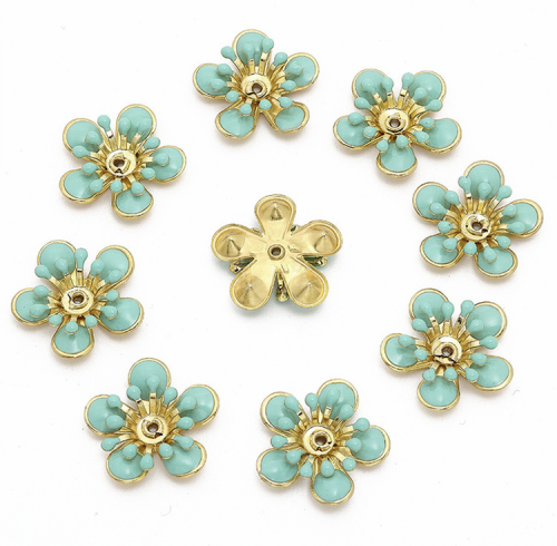 Pearl Flower Claw Rhinestone |jewelry accessorie | pendant pearl | baroque pearl pendant