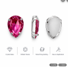 Wholesale Teardrop Sew-On Glass Claw Rhinestones