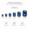 Wholesale Rectangle Octagon Sew-On Acrylic 4D Claw Rhinestones
