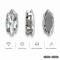 Wholesale Navette Sew-On Glass Claw Rhinestones