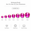 Wholesale Rivoli Sew-On Glass 4D Claw Rhinestones
